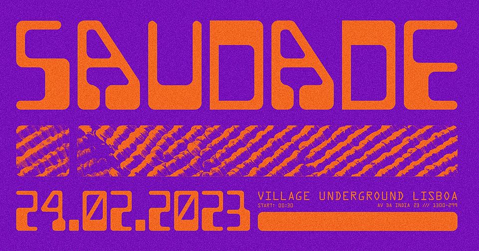 SAUDADE with X-Coast (Steel City Dance Discs) x Caroline Lethô x DJ Lynce + more