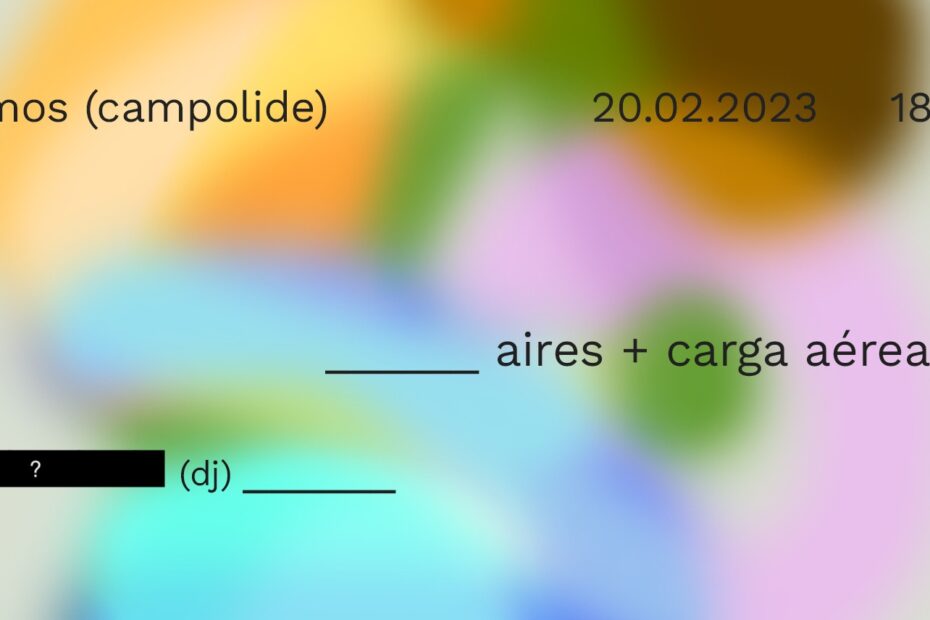 Special Guest ◌ Carga Aérea ◌ Aires