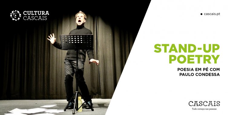 Stand-Up Poetry Poesia em pé com Paulo Condessa