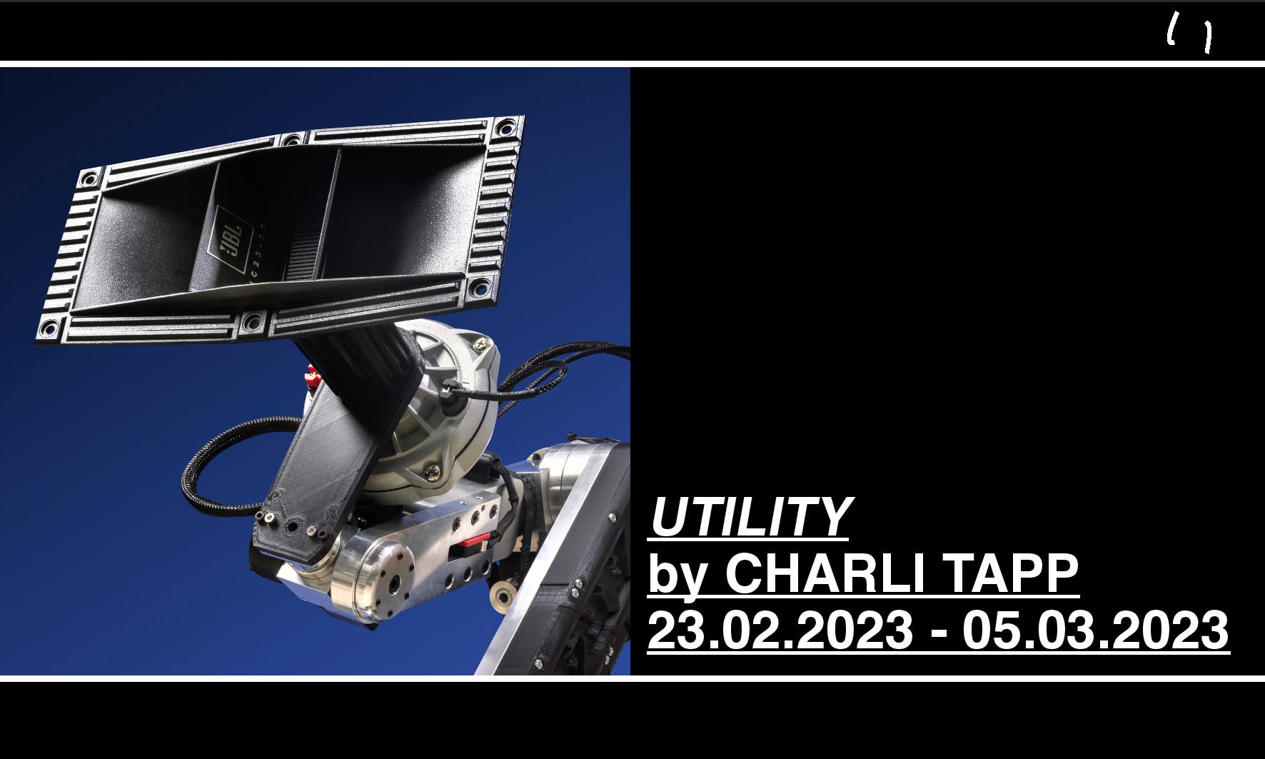Utility, by Charli Tapp - MONO Lisboa