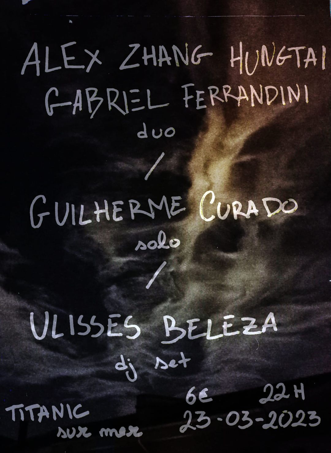 ALEX ZHANG HUNGTAI GABRIEL FERRANDINI • GUILHERME CURADO • ULISSES BELEZA DJSET