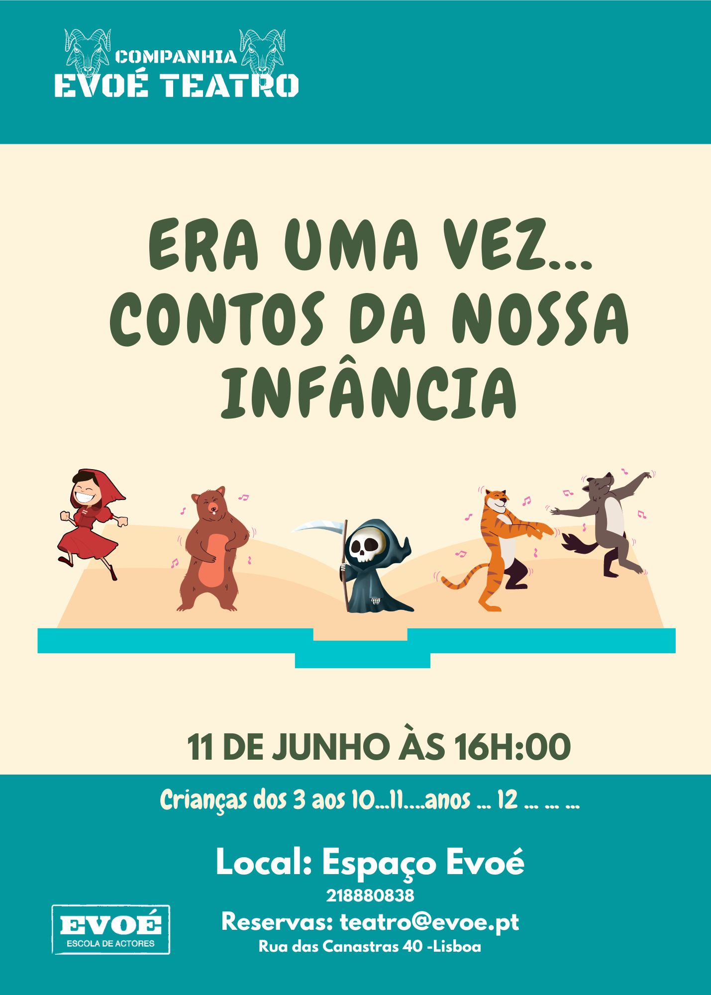 trata-se de uma releitura de contos tradicionais como: Capuchinho Vermelho, Os Três Porquinhos e