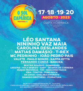 Festival O Sol Da Caparica Cartaz Bilhetes Programa O