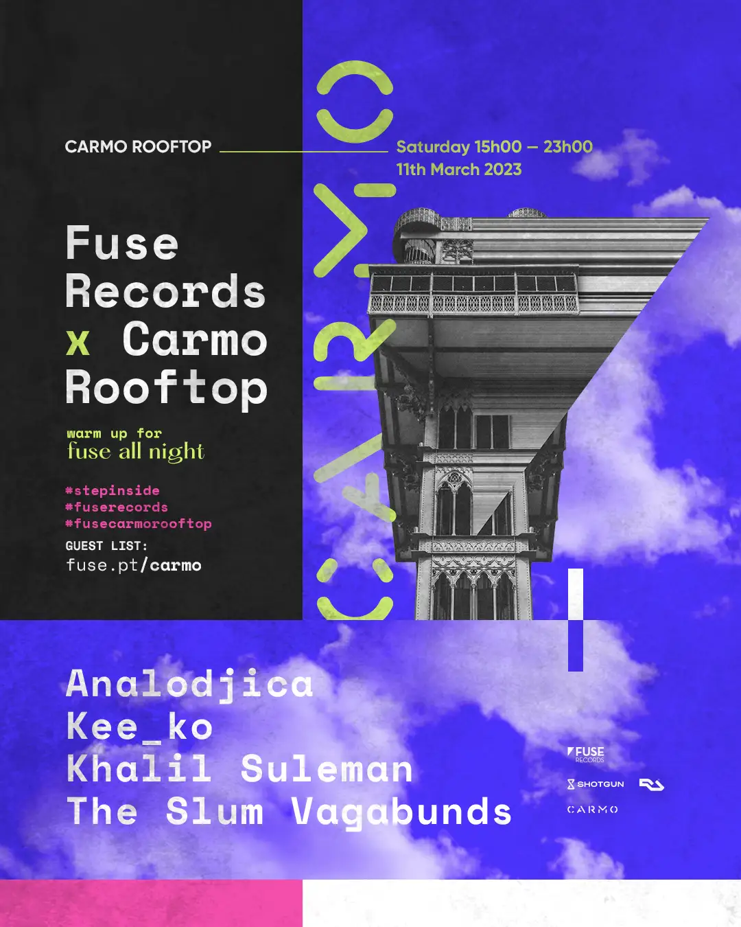Fuse Records x Carmo Rooftop
