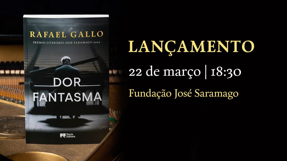 Lançamento Dor fantasma, de Rafael Gallo