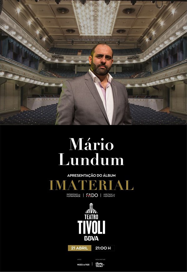 MÁRIO LUNDUM - Teatro Tivoli
