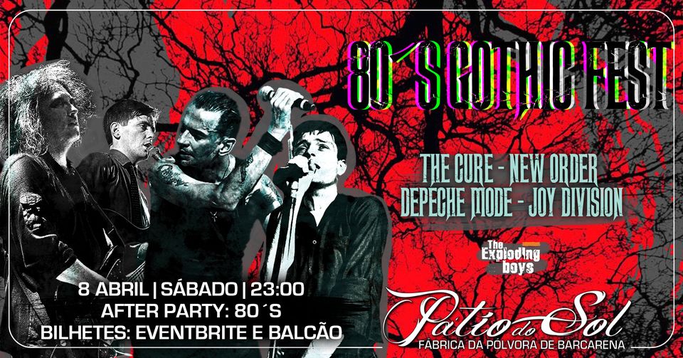 80´s Gothic Fest - Tributos The Cure | New Order | Depeche Mode | Joy Division