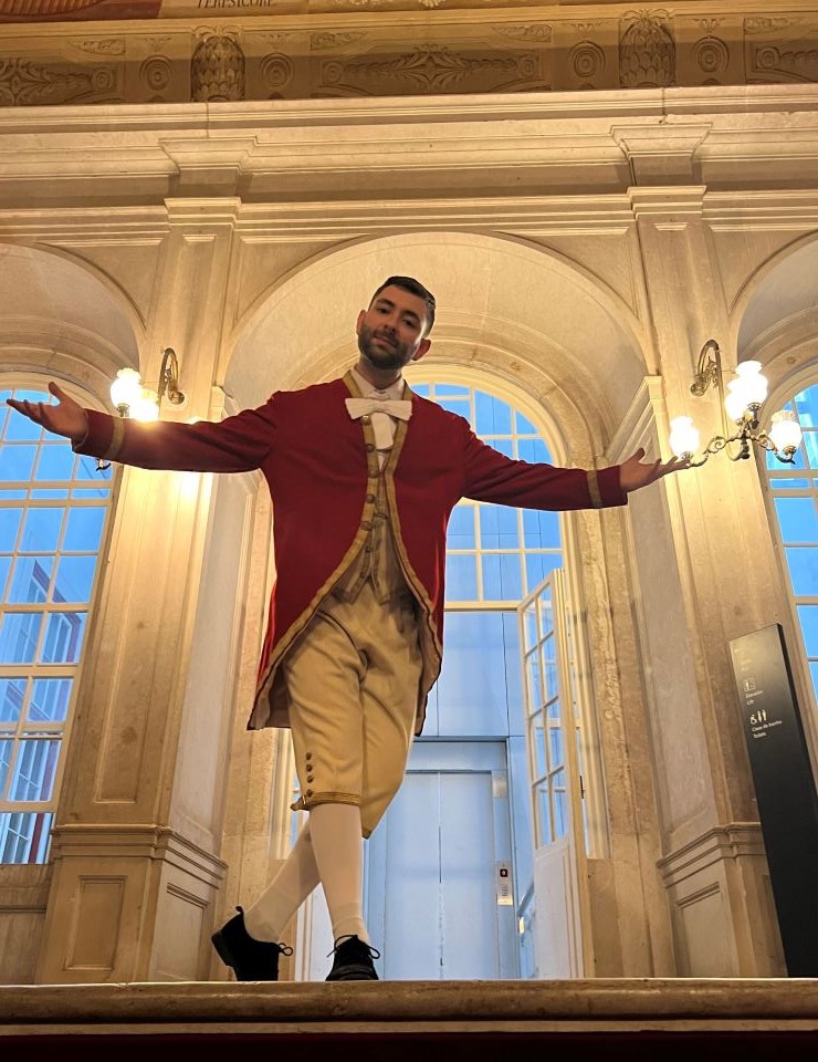 A SERVIÇO DO REI NO PALÁCIO NACIONAL DA AJUDA