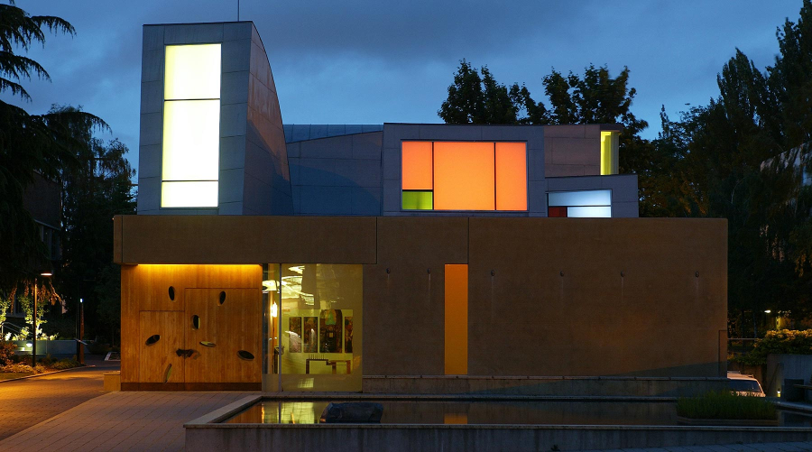 A capela de Santo Inácio na Universidade de Seattle