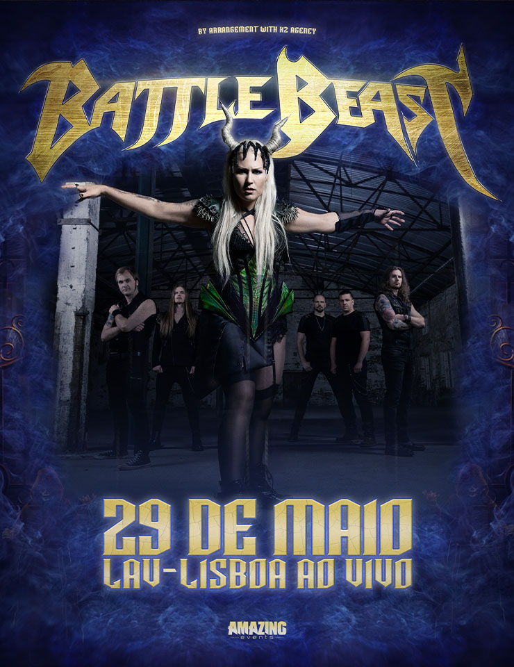 BATTLE BEAST (W DARK EMBRACE) - LISBOA AO VIVO