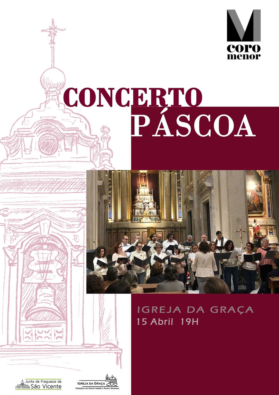 Concerto de Páscoa - Coro Menor