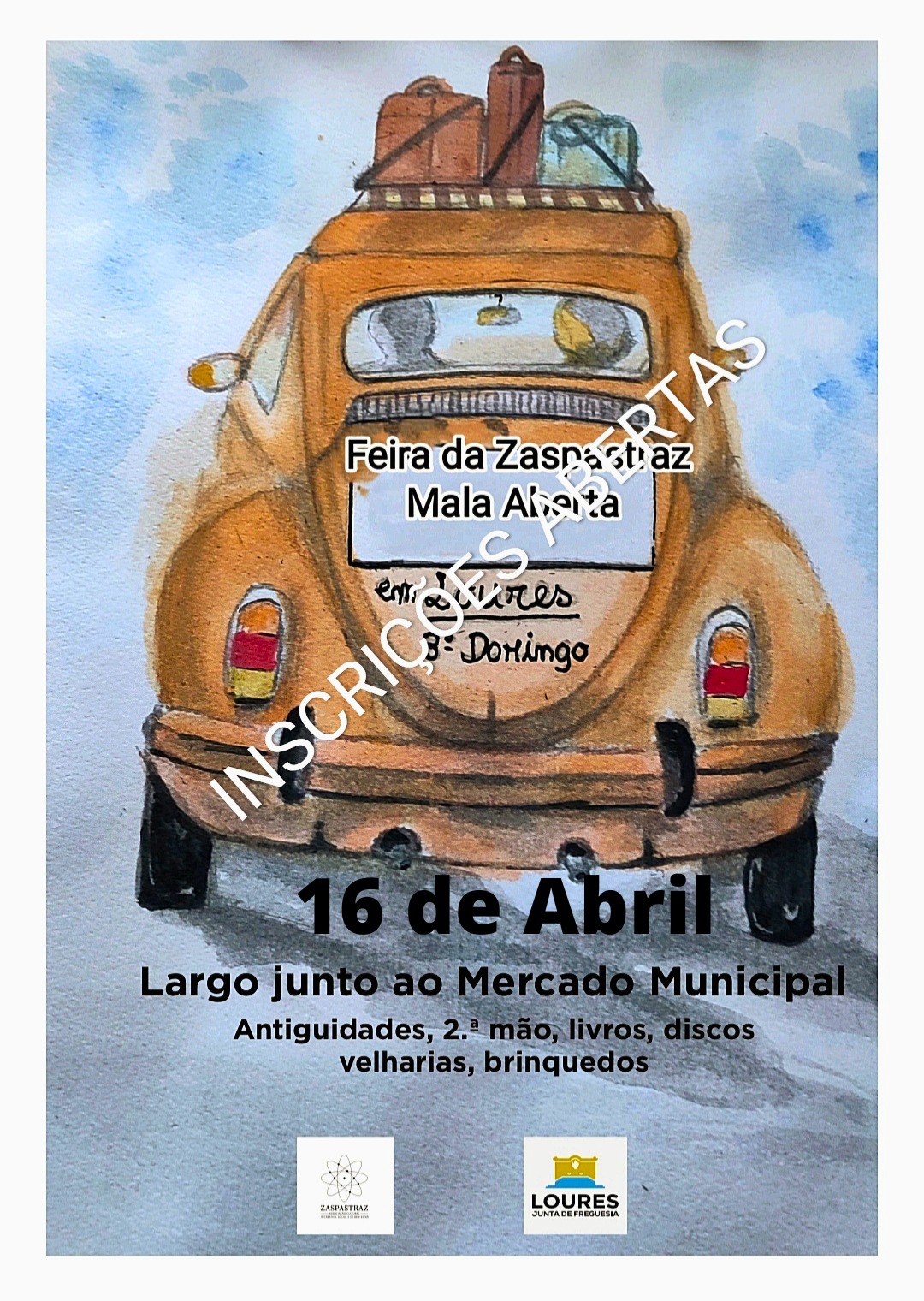 FEIRA da ZASPASTRAZ - Mala Aberta