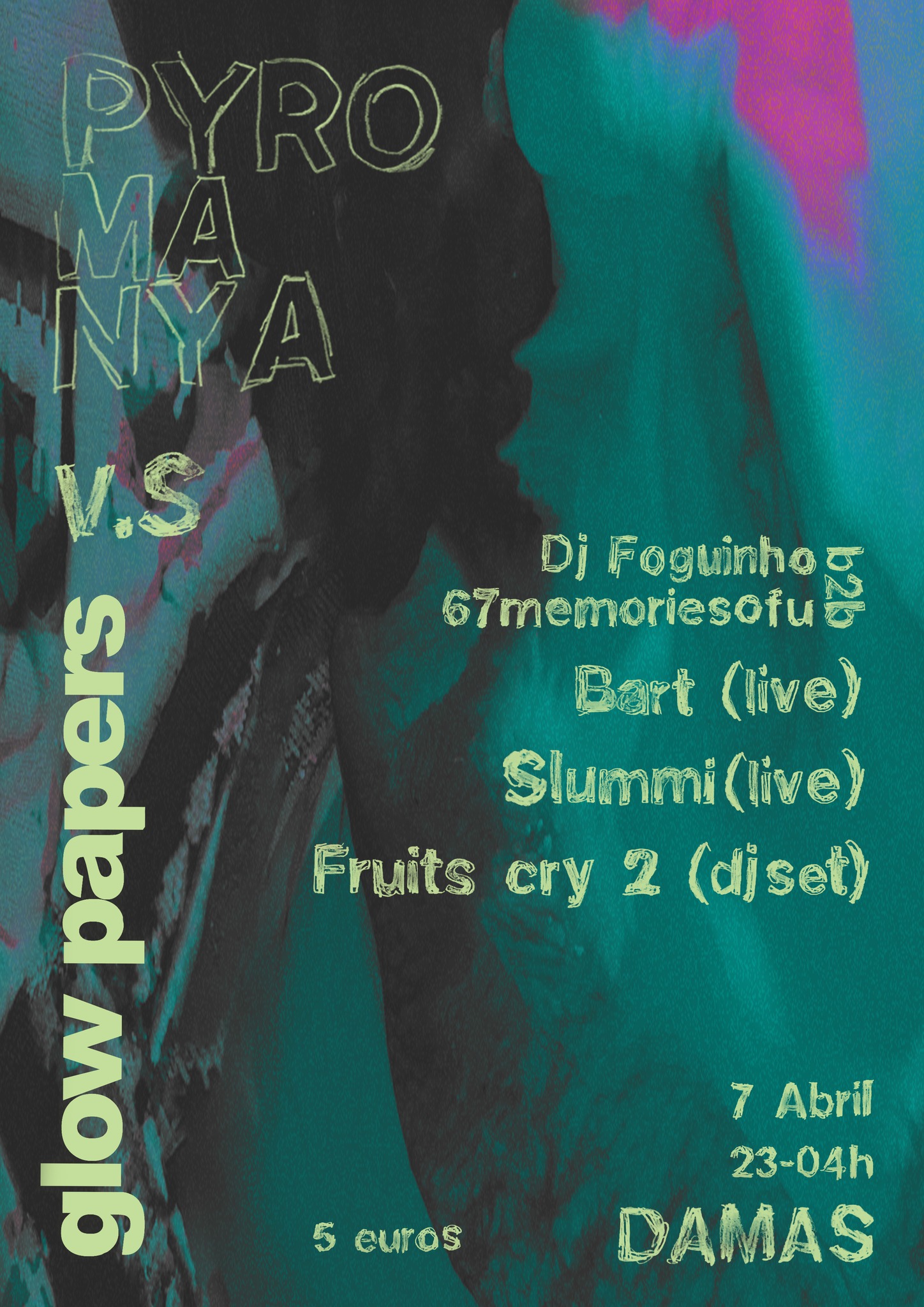 PYROMANYA x GLOW PAPERS