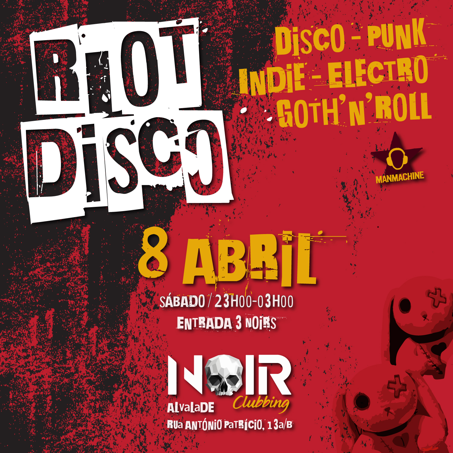 Riot Disco - Disco-Punk Indie-Eletro Goth'n'Roll