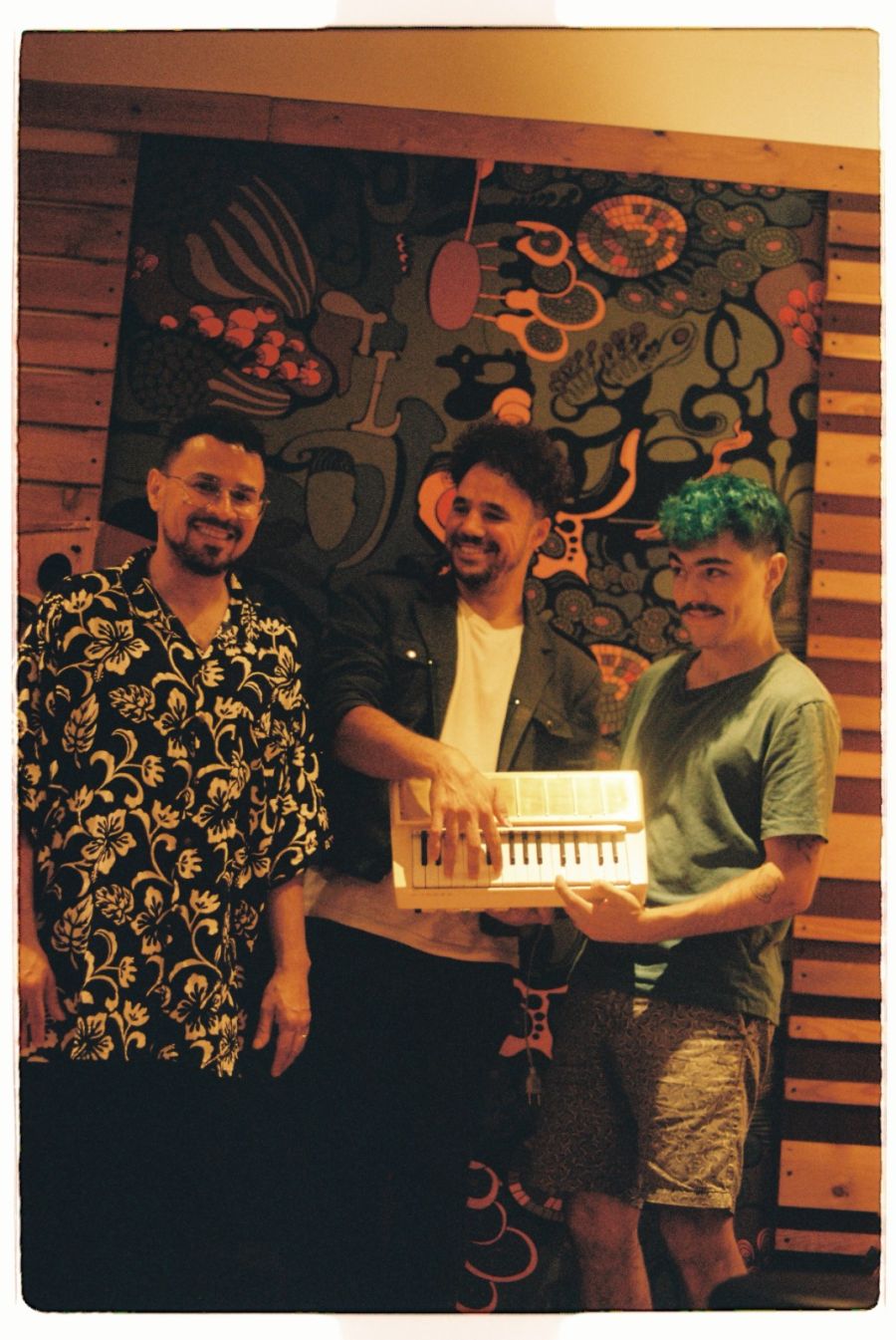 TYLER FARADAY com Tom Maciel e Rogério Pitomba