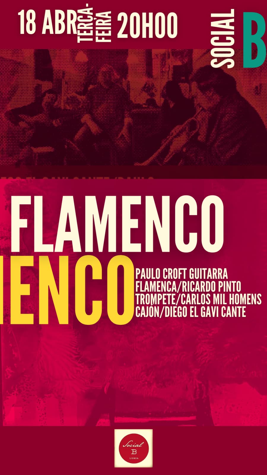 Terças-feiras de Flamenco no Social B
