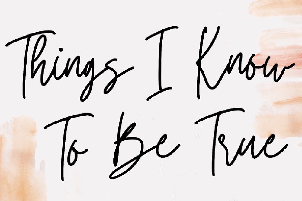 Things I Know To Be True - Teatro do Bairro