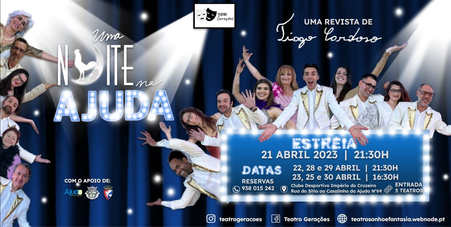 UMA NOITE NA AJUDA - Clube Desportivo Império do Cruzeiro