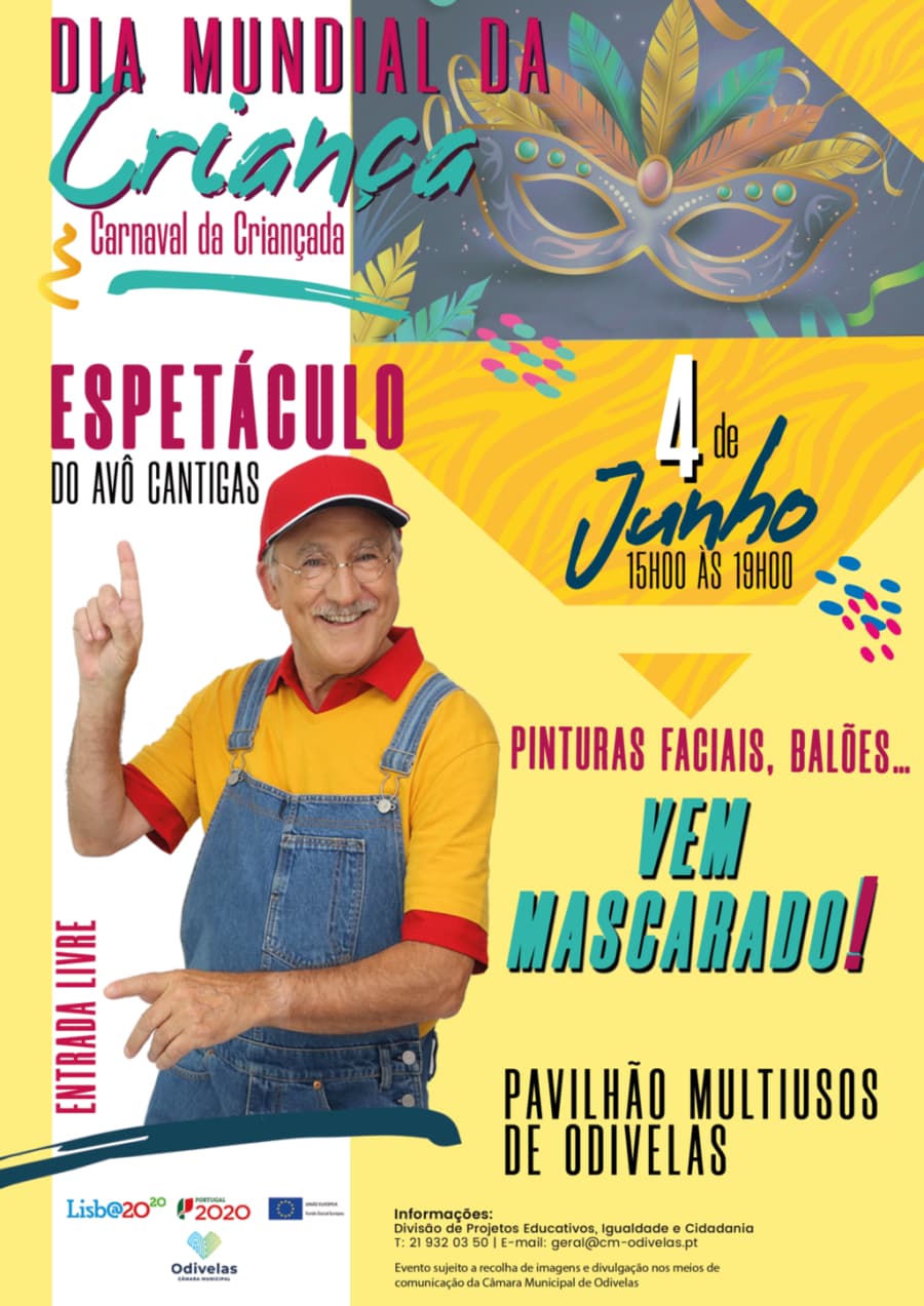 COMEMORAÇÕES DO DIA MUNDIAL DA CRIANÇA 2023 - Eventos em Lisboa