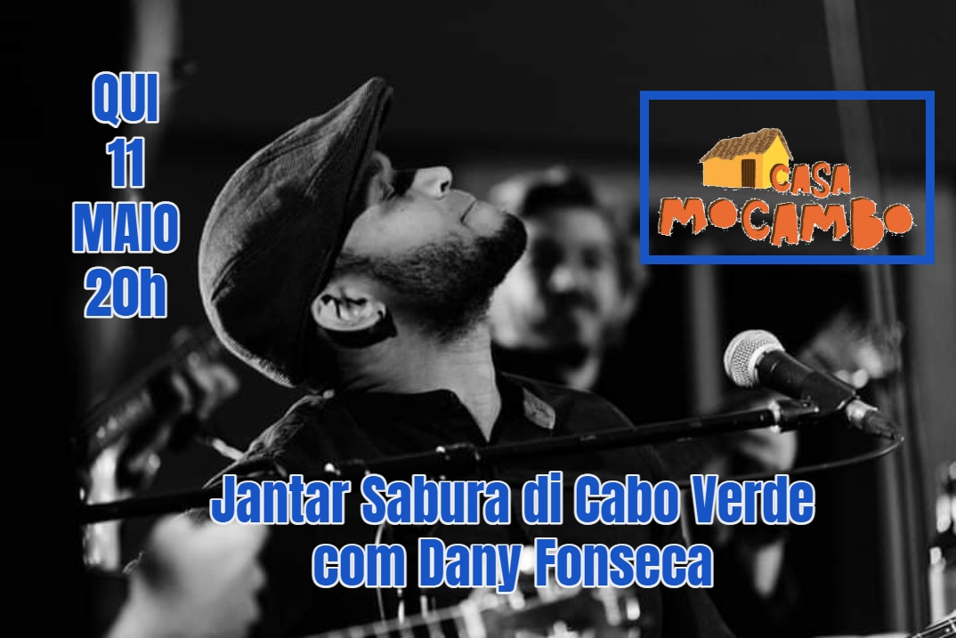 Jantar Sabura di Cabo Verde com Dany Fonseca