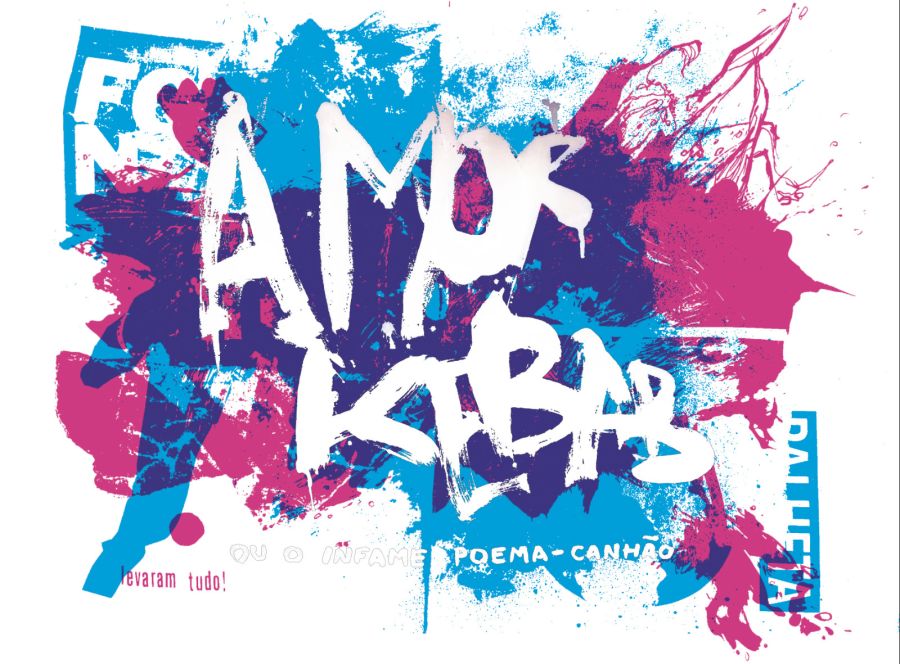 Lançamento do livro de artista Amor Kebab ou o infame poema-canhão