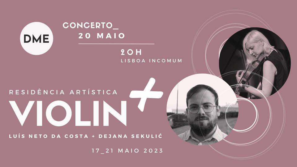 violin+ Luís Neto da Costa e Dejana Sekulić