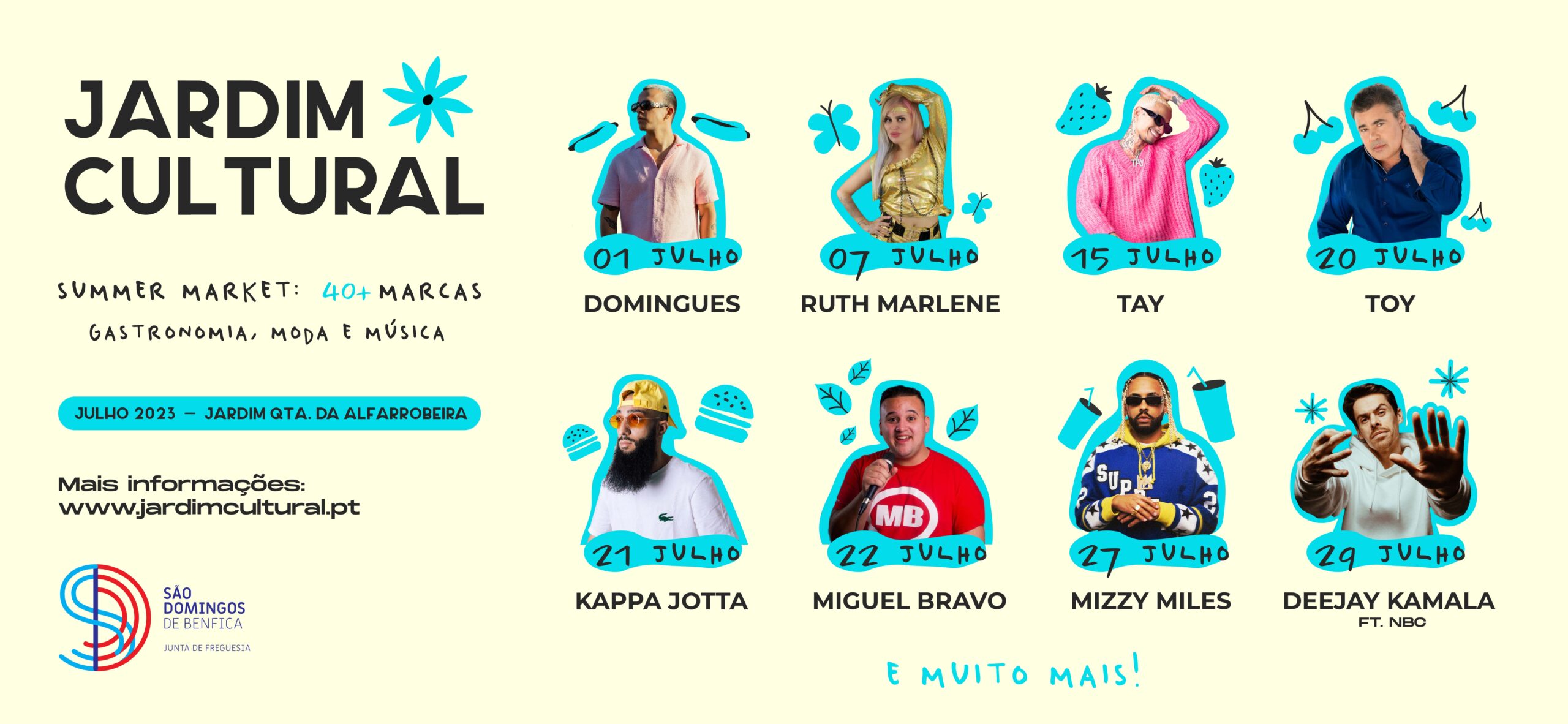 JARDIM CULTURAL - SUMMER MARKET (Entrada Livre)