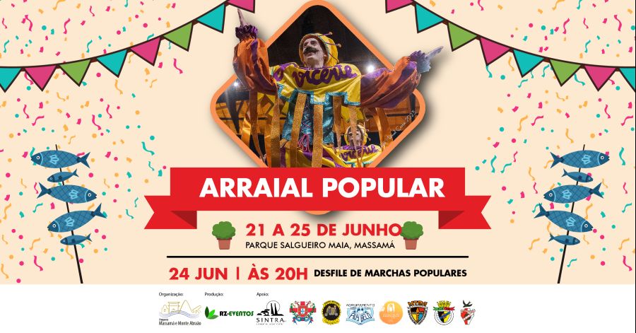 Arraial e desfile de Marchas Populares