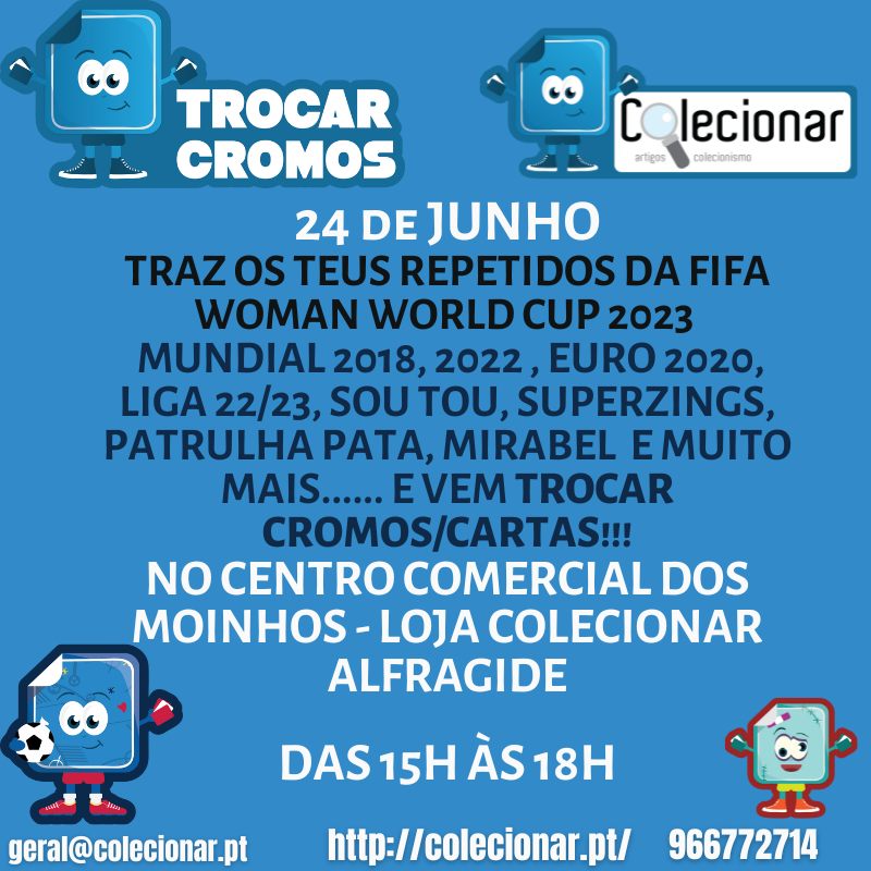 EVENTO TROCA DE CROMOS