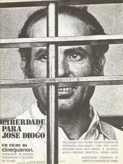 Liberdade para José Diogo ciclo de cinema «Cenas da revolução»