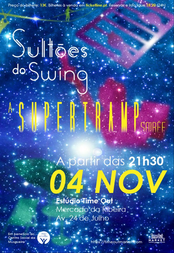 SULTÕES DO SWING A SUPERTRAMP SOIRÉE