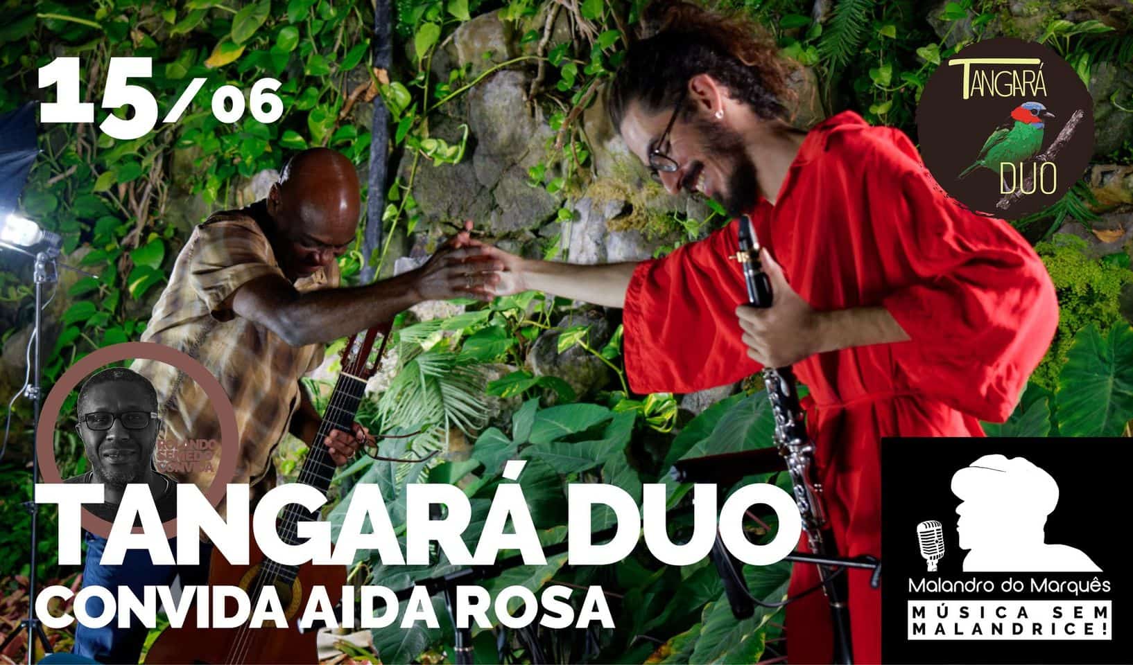 Tangará Duo convida Aida Rosa