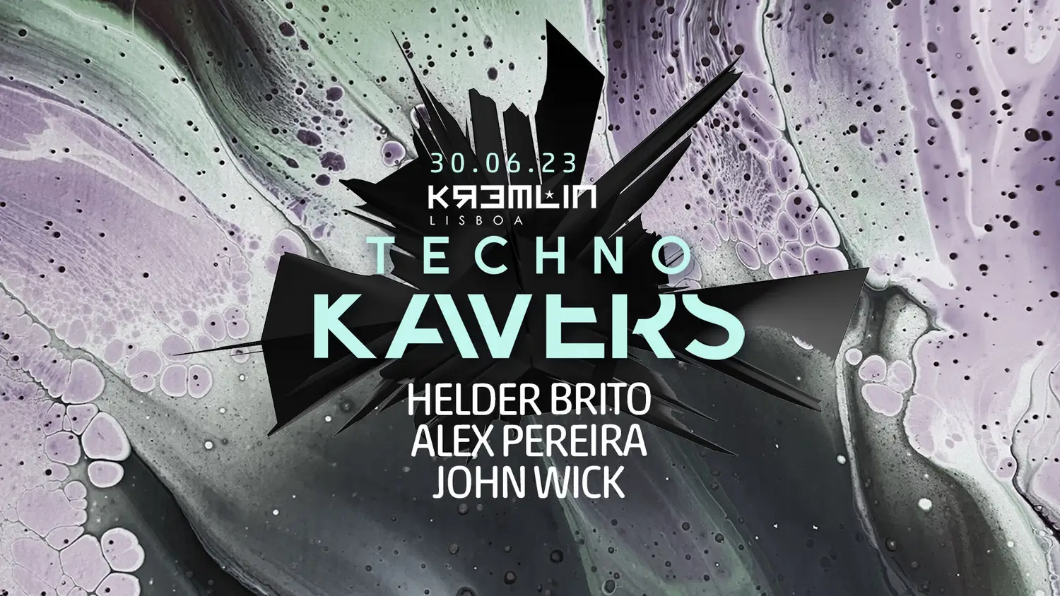 Techno Kavers Helder Brito, Alex Pereira, John Wick