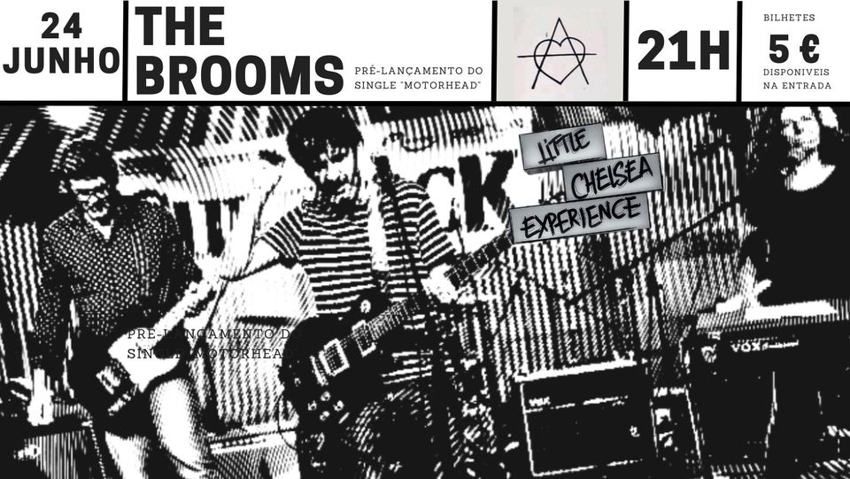 The Brooms - Ao vivo na galeria Little Chelsea em Lisboa - Marvila