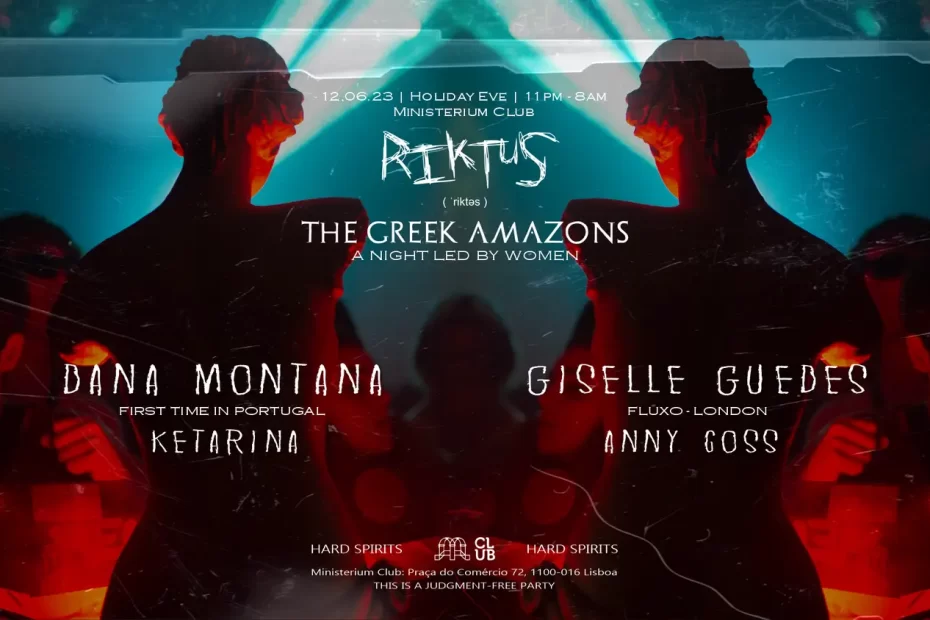 The Greek Amazons by Riktus with Dana Montana, Giselle Guedes, Ketarina and Anny Coss