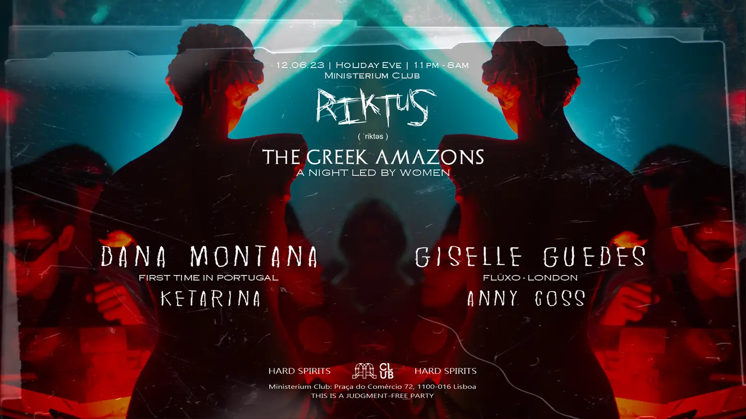 The Greek Amazons by Riktus with Dana Montana, Giselle Guedes, Ketarina and Anny Coss