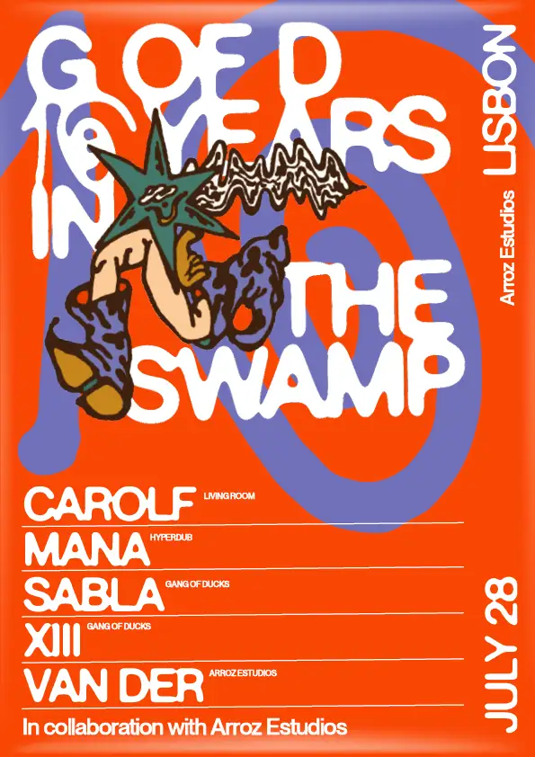 10th anniversary Gang of Ducks Carolf, Mana, Sabla, XIII, Van Der