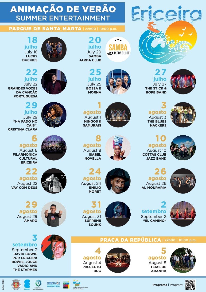Animação de Verão na Ericeira