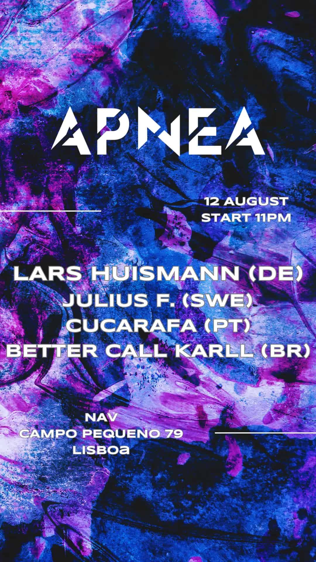 Apnea - with Lars Huismann (DE) & Cucurafa (PT)