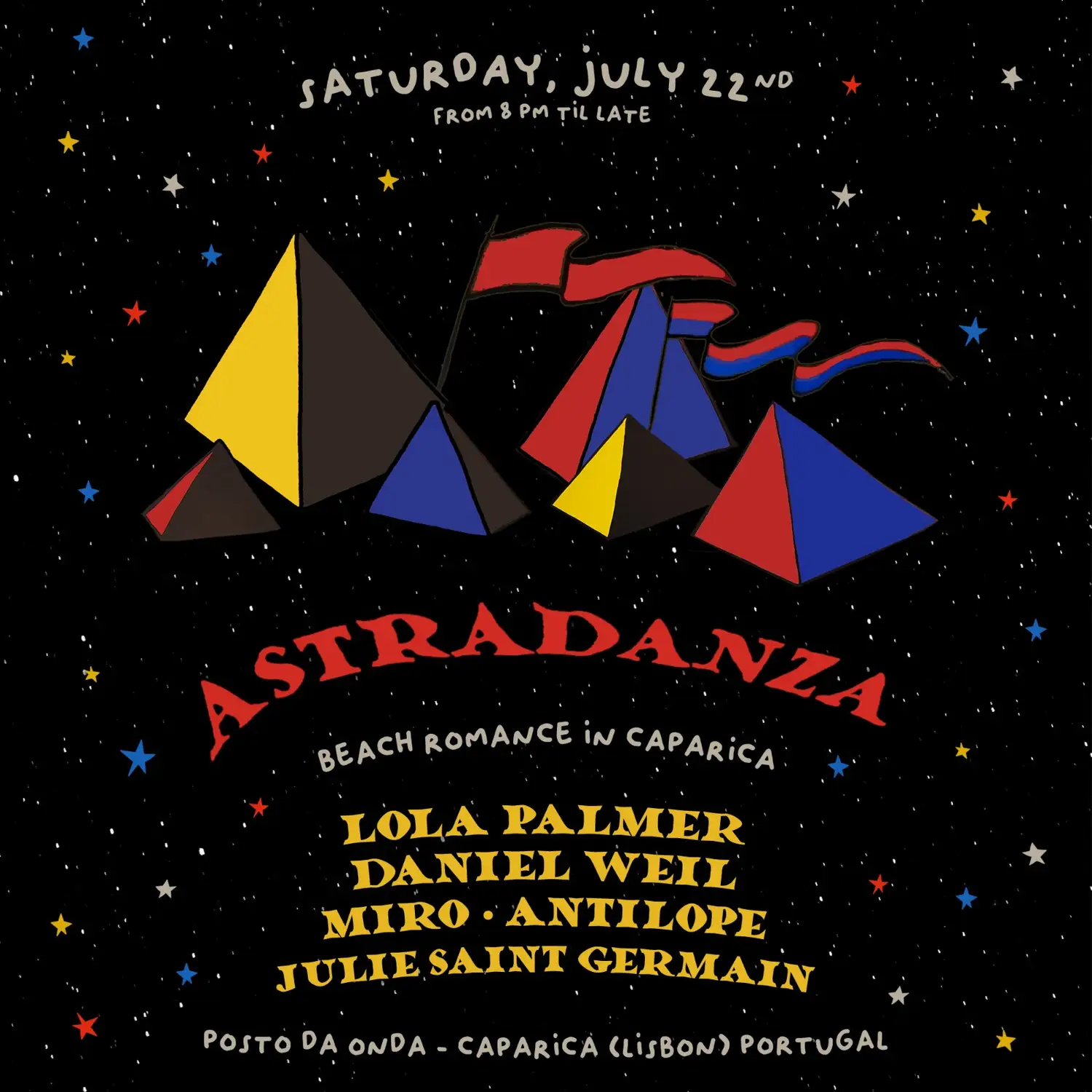 Astradanza on the Beach with Daniel Weil, Lola Palmer & the Wizards