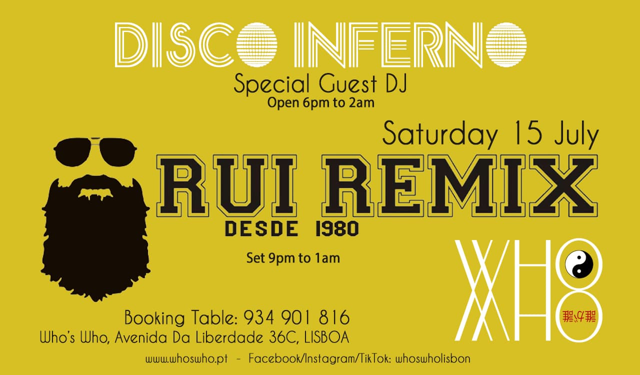 Disco Inferno By RUI REMIX