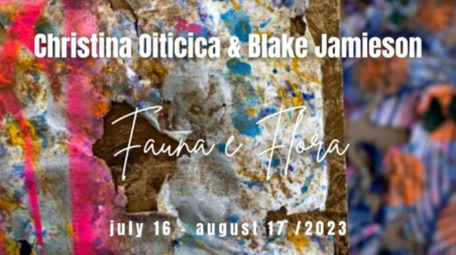 Exposição "Fauna e Flora" de Christina Oiticica e Blake Jamieson