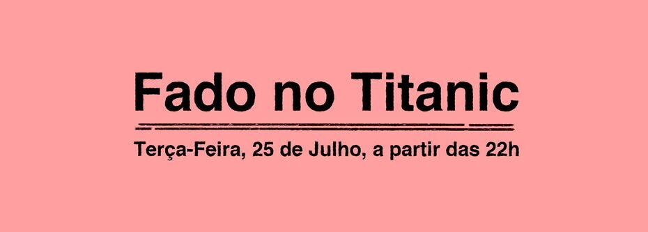 FADO NO TITANIC