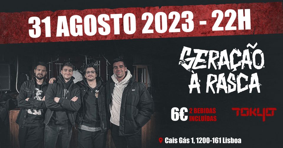 GERAÇÃO À RASCA NO TOKYO LISBOA
