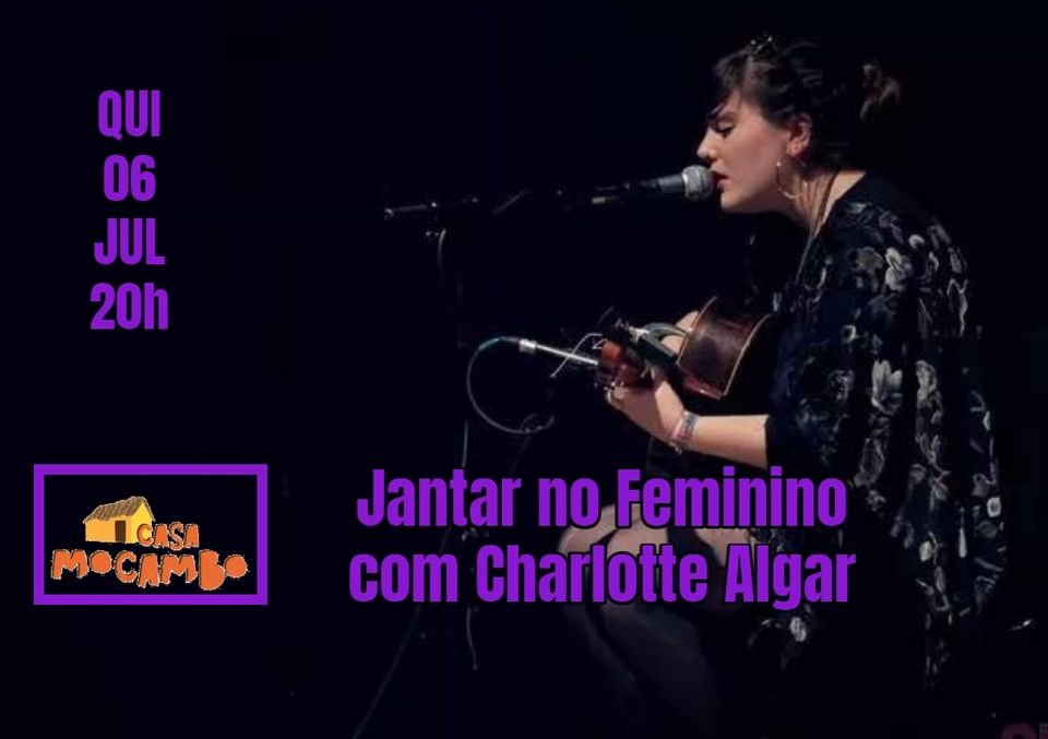Jantar no Feminino com Charlotte Algar