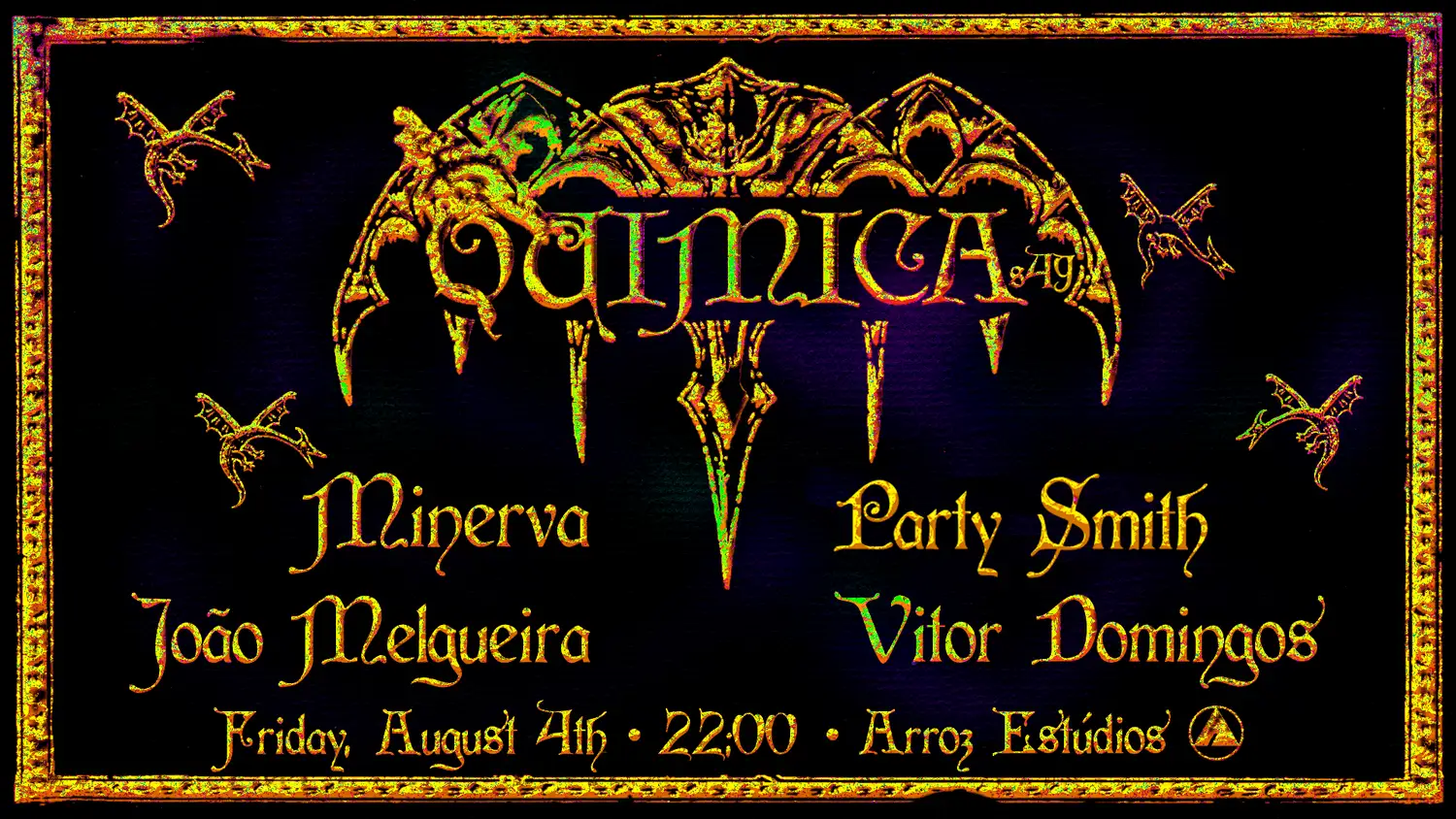 Química #49 with Minerva x Party Smith x João Melgueira x Vitor Domingos