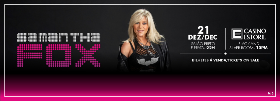 SAMANTHA FOX - CASINO ESTORIL