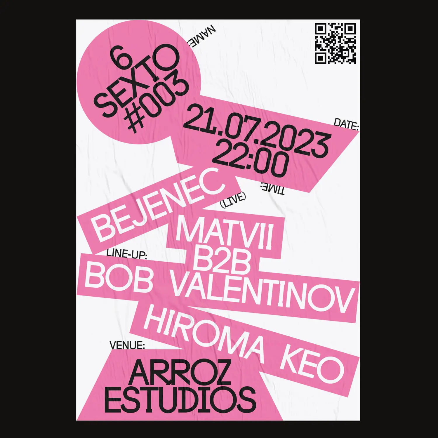 Sexto #003 with Bejenec, Bob Valentinov, Matvii, Hiroma Keo