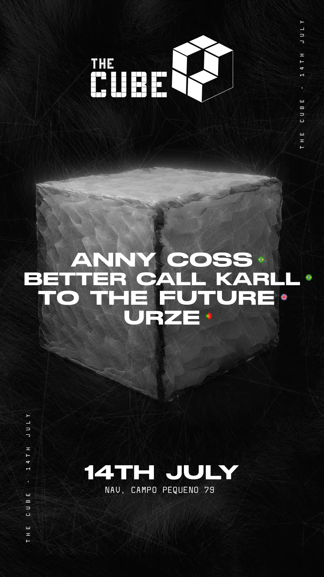 The Cube with Better Call Karll, Anny Coss, Urze and To The Future