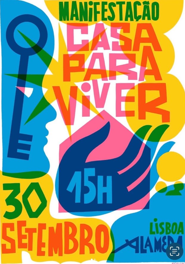 Manifestação Casa para Viver - Lisboa